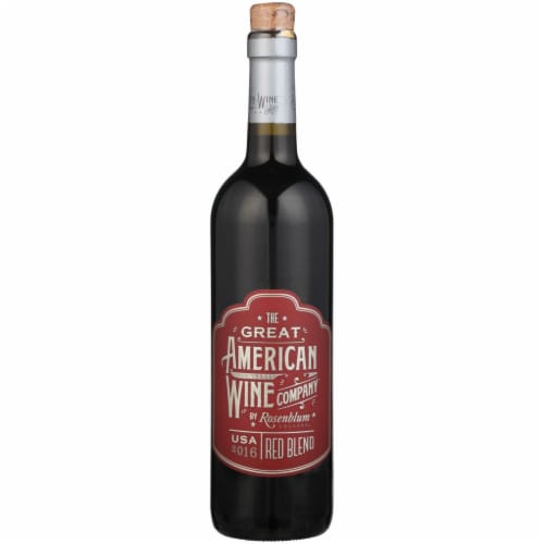The Great American Wine Company Red Blend California Wine Perspective: front