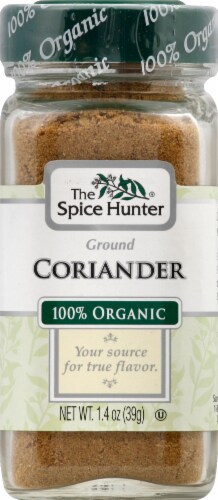 The Spice Hunter® Organic Ground Coriander Perspective: front