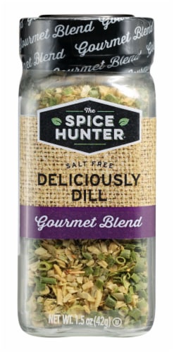 The Spice Hunter Salt Free Deliciously Dill Blend Spice Perspective: front
