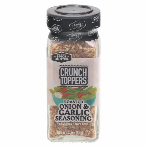 The Spice Hunter® Crunch Toppers Roasted Onion & Garlic Seasoning Perspective: front