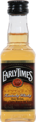 Early Times Kentucky Whisky Perspective: front
