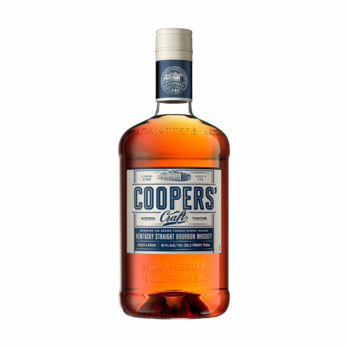 Coopers' Craft Kentucky Straight Bourbon Whiskey Perspective: front