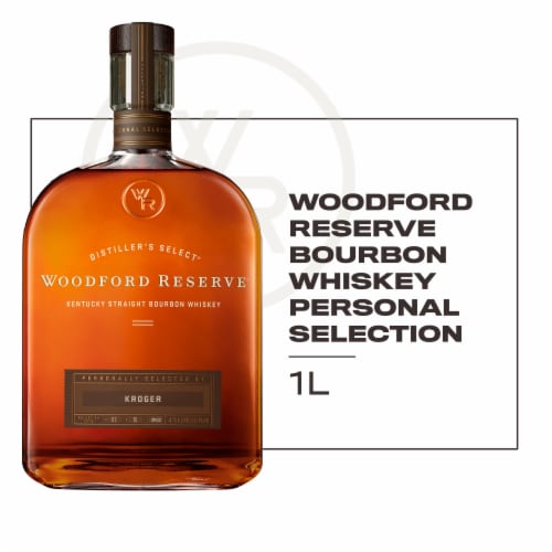 Woodford Reserve Bourbon Bourbon, Kentucky Straight Bourbon Whiskey - 1.75 lt