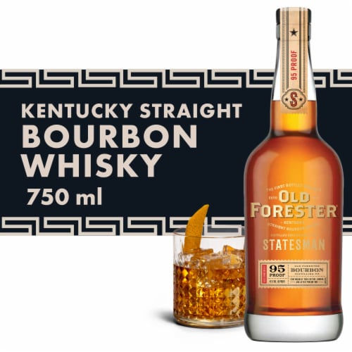 Old Forester Statesman Kentucky Straight Bourbon Whisky Perspective: front