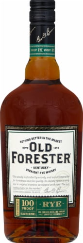 Old Forester Kentucky Straight Rye Whisky Perspective: front