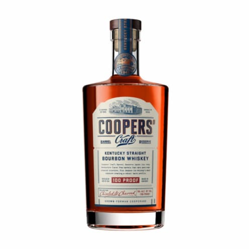 Coopers’ Craft Barrel Reserve Kentucky Straight Bourbon Whiskey Perspective: front