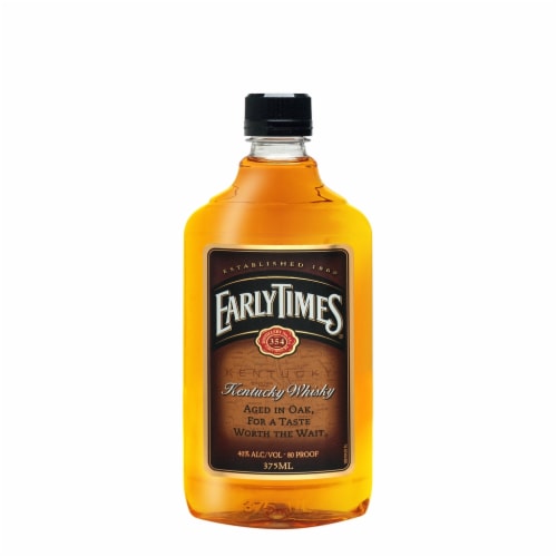 Early Times Kentucky Whisky Perspective: front