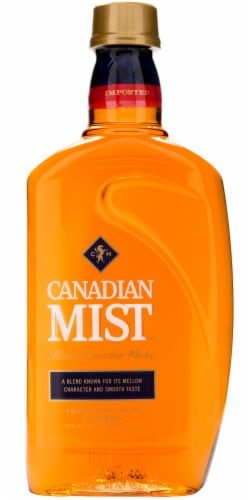 Canadian Mist Blended Canadian Whisky Perspective: front