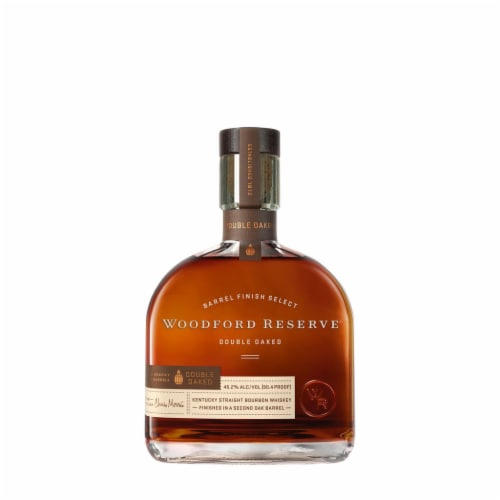 Woodford Reserve Double Oaked Kentucky Straight Bourbon Whiskey Perspective: front