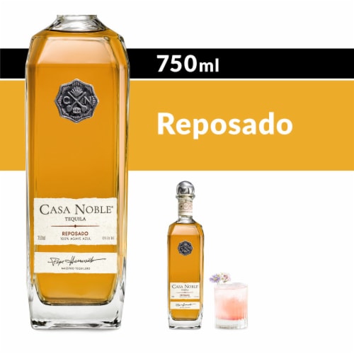 Casa Noble Reposado Tequila Perspective: front