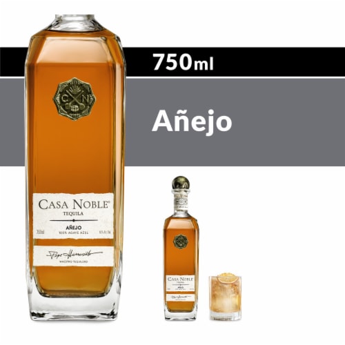 Casa Noble Anejo Tequila Perspective: front
