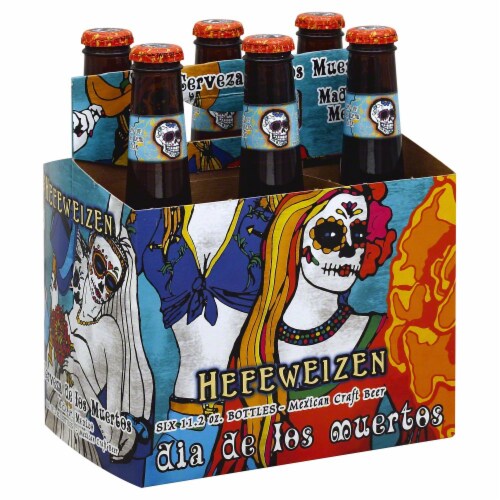 Dia De Los Muertos Hefeweizen Perspective: front