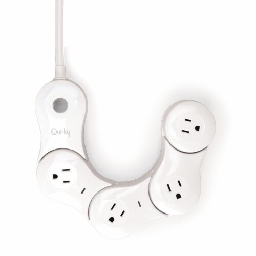 Quirky 4-Socket App-Enabled Power Strip Perspective: front