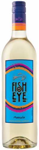 FishEye Moscato White Wine Perspective: front
