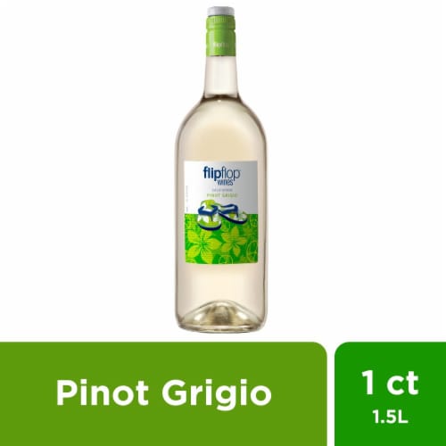 Flipflop Pinot Grigio California White Wine Perspective: front