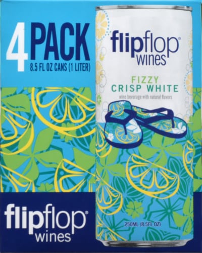 Flipflop Fizzy Crisp White Wine Spritzer Perspective: front