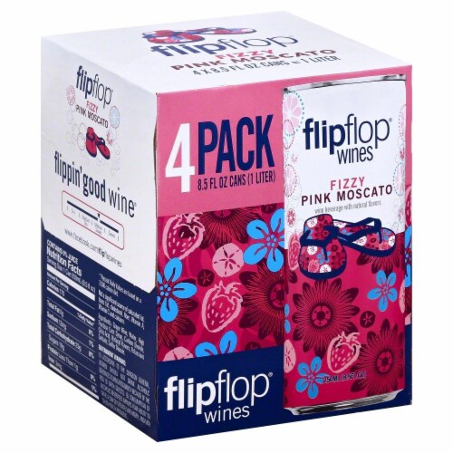 Flipflop Fizzy Pink Moscato Perspective: front