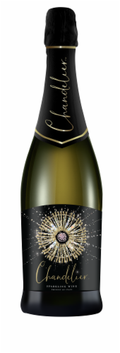Chandelier Italian Sparkling Wine Perspective: front