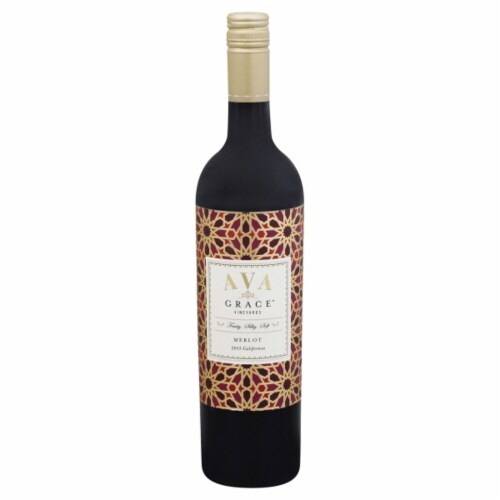 Ava Grace® Vineyards Merlot Red Wine Perspective: front