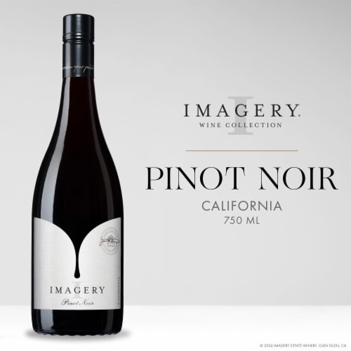 Imagery Pinot Noir California Red Wine Perspective: front