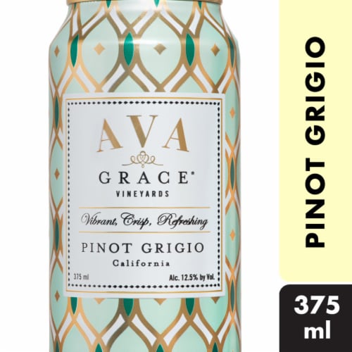 Ava Grace Pinot Grigio White Wine Perspective: front