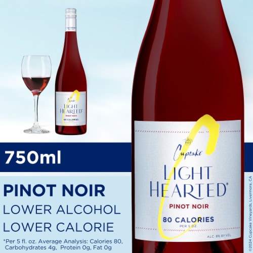 Cupcake Lighthearted Pinot Noir California Red Wine