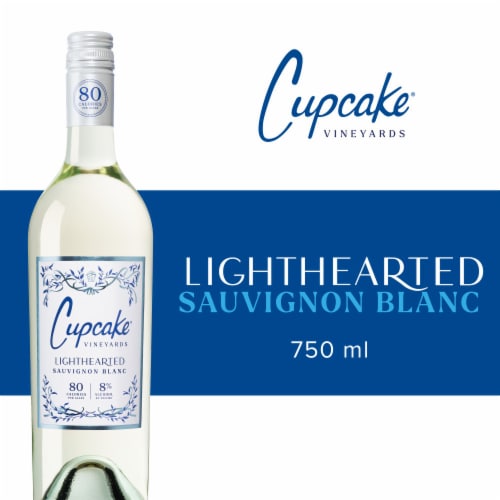 Cupcake Light Hearted 80 Calories per 5 Oz Sauvignon Blanc California White Wine