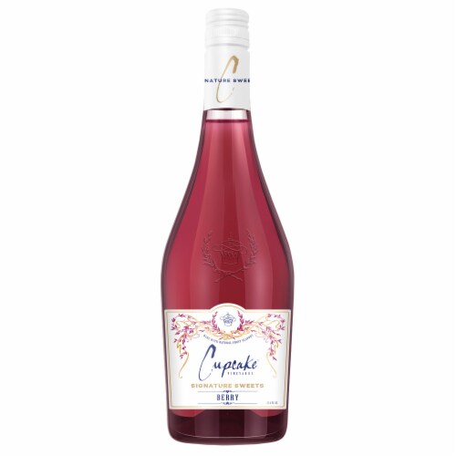 Cupcake Vineyards Signature Sweets Berry Moscato Italian Wine Perspective: front