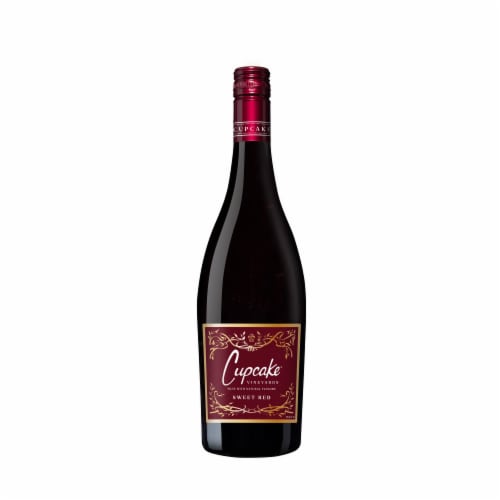 Cupcake Vineyards Signature Sweets Sweet Red Moscato Italy Wine Perspective: front