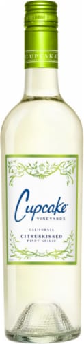 Cupcake Vineyards Citruskissed Pinot Grigio California White Wine