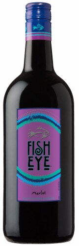 FishEye Winery Merlot Red Wine Perspective: front