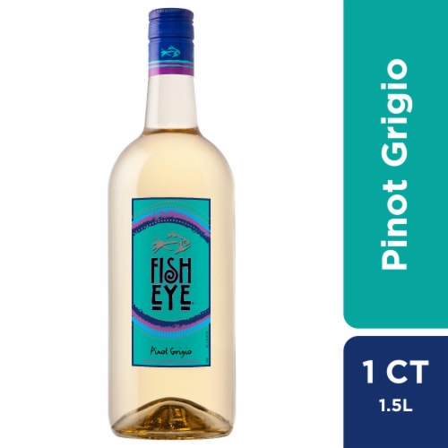 FishEye Winery Pinot Grigio White Wine Perspective: front