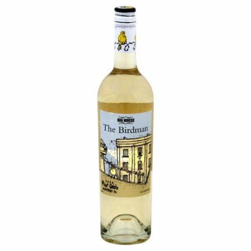 Big House The Birdman Pinot Grigio Perspective: front