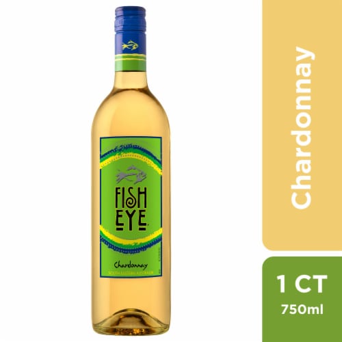 FishEye Winery Chardonnay White Wine Perspective: front
