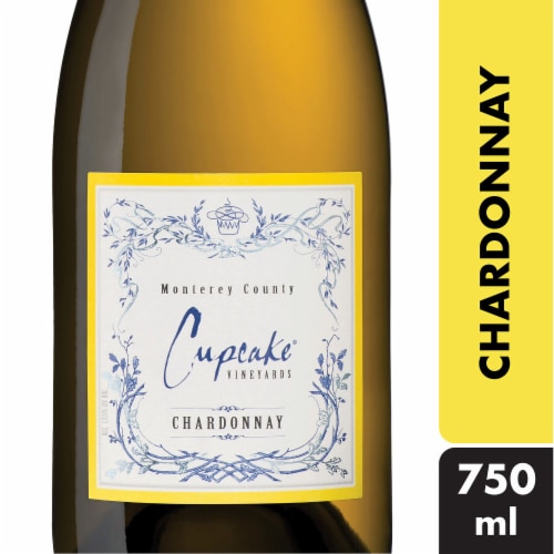Cupcake Vineyards Chardonnay California White Wine Perspective: front