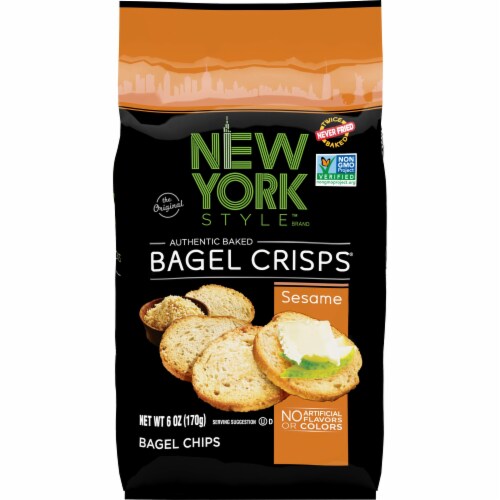 New York Style™ Sesame Bagel Crisps® Perspective: front