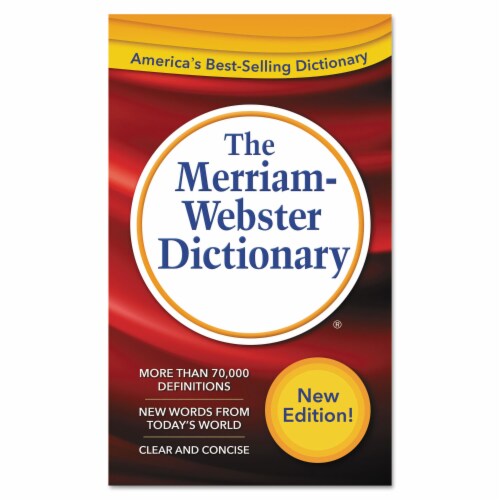 The Merriam-Webster Dictionary, Revised Edition, Paperback, 960 Pages