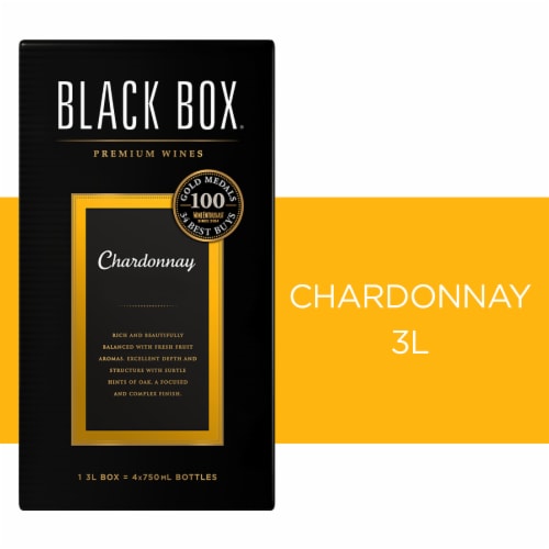 Black Box Chardonnay White Wine Perspective: front
