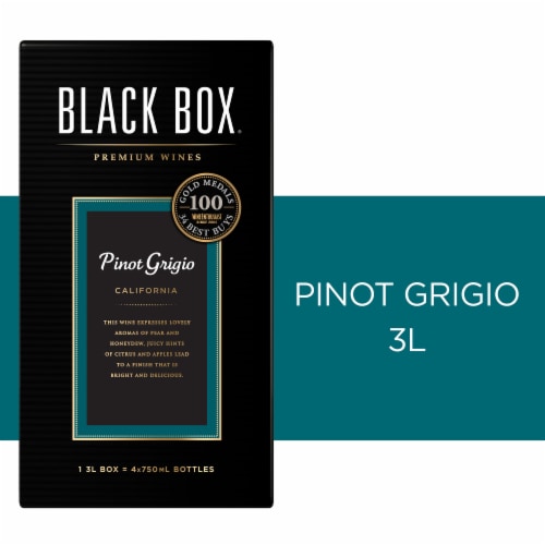 Black Box Pinot Grigio White Wine, 3 L - King Soopers