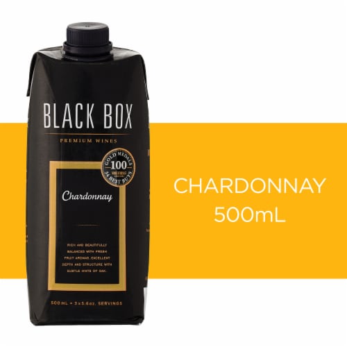 Black Box Chardonnay White WIne Perspective: front