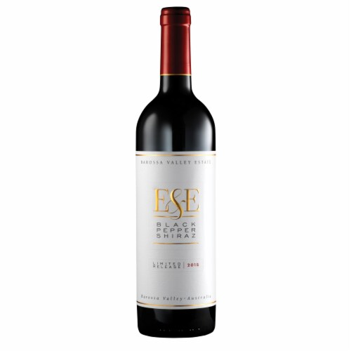 Barossa Valley Estate E&E Black Pepper Shiraz Red Wine Perspective: front