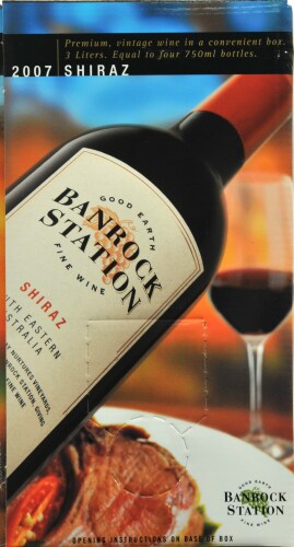 Banrock Station Shiraz Boxed Wine Perspective: front