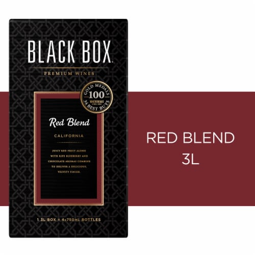 Black Box Red Blend Wine Perspective: front