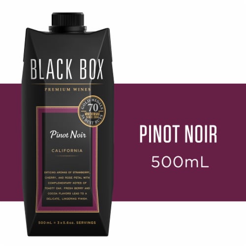 Black Box Pinot Noir Go Pack Red Wine Perspective: front