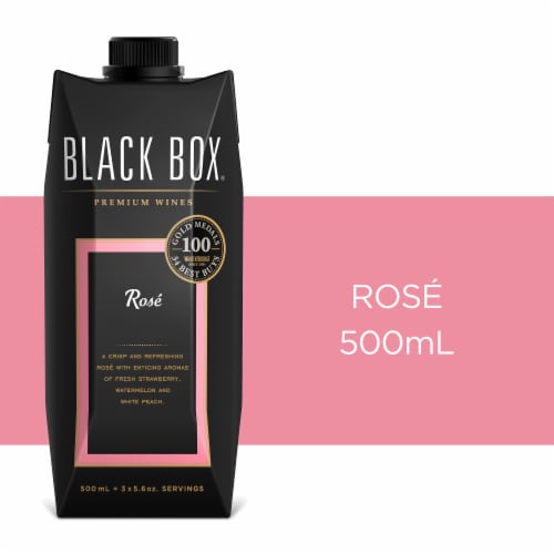 Black Box Rose Wine Perspective: front