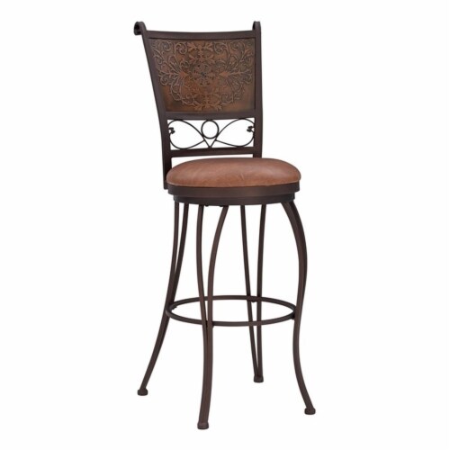 Circles back discount stool linon