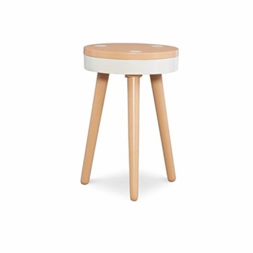 Sherbert Side Table Orange Perspective: front