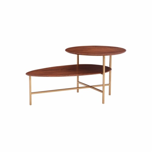Powell Wolstan Nesting Coffee Tables, 18"H X 31"W X 31"D