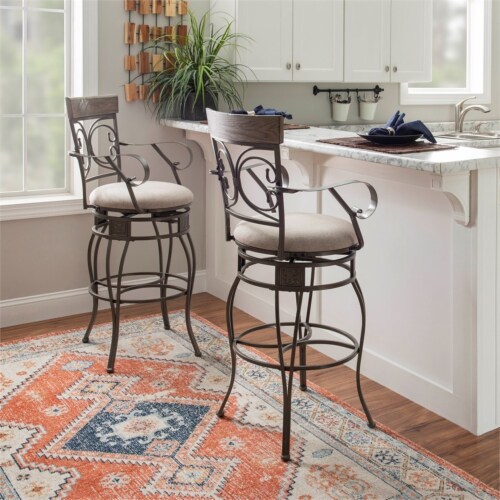 Oversized swivel bar 2025 stools