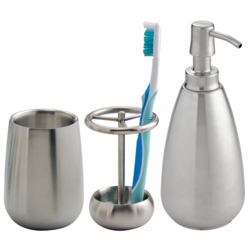 iDesign Nogu Bath Accessory Set Perspective: front